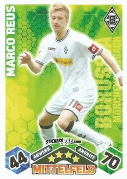Sticker Marco Reus - German Football Bundesliga 2010-2011. Match Attax n. 206 - Topps