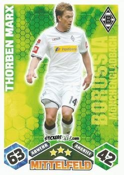 Cromo Thorben Marx - German Football Bundesliga 2010-2011. Match Attax n. 208 - Topps