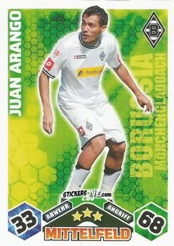 Figurina Juan Arango - German Football Bundesliga 2010-2011. Match Attax n. 209 - Topps
