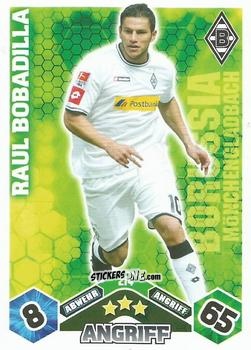 Sticker Raul Bobadilla - German Football Bundesliga 2010-2011. Match Attax n. 214 - Topps