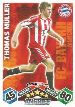 Cromo Thomas Müller - German Football Bundesliga 2010-2011. Match Attax n. 234 - Topps