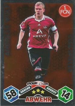 Cromo Andreas Wolf - German Football Bundesliga 2010-2011. Match Attax n. 236 - Topps