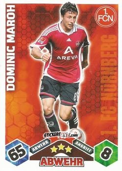 Cromo Dominic Maroh - German Football Bundesliga 2010-2011. Match Attax n. 239 - Topps