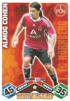 Cromo Almog Cohen - German Football Bundesliga 2010-2011. Match Attax n. 241 - Topps