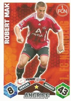 Figurina Robert Mak - German Football Bundesliga 2010-2011. Match Attax n. 252 - Topps