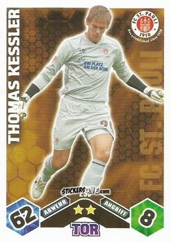 Figurina Thomas Kessler - German Football Bundesliga 2010-2011. Match Attax n. 253 - Topps