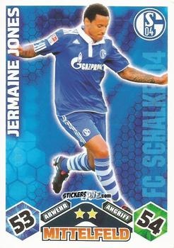 Figurina Jermaine Jones - German Football Bundesliga 2010-2011. Match Attax n. 278 - Topps