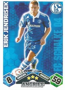 Sticker Erik Jendrisek - German Football Bundesliga 2010-2011. Match Attax n. 287 - Topps