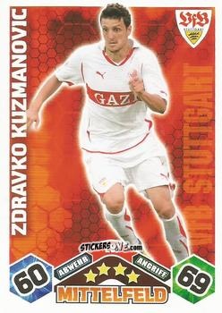 Cromo Zdravko Kuzmanovic - German Football Bundesliga 2010-2011. Match Attax n. 297 - Topps