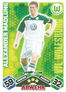 Cromo Alexander Madlung - German Football Bundesliga 2010-2011. Match Attax n. 308 - Topps