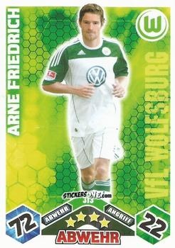 Sticker Arne Friedrich - German Football Bundesliga 2010-2011. Match Attax n. 313 - Topps
