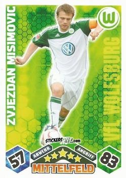 Sticker Zvjezdan Misimovic - German Football Bundesliga 2010-2011. Match Attax n. 315 - Topps