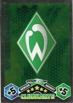 Sticker SV Werder Bremen - German Football Bundesliga 2010-2011. Match Attax n. 325 - Topps