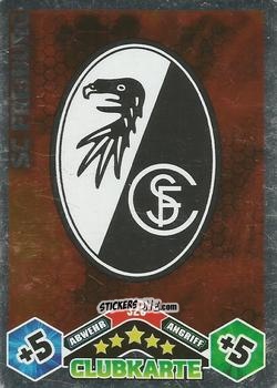 Cromo SC Freiburg - German Football Bundesliga 2010-2011. Match Attax n. 328 - Topps