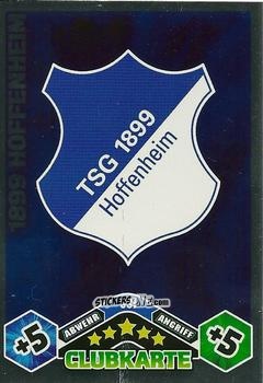 Cromo TSG 1899 Hoffenheim - German Football Bundesliga 2010-2011. Match Attax n. 331 - Topps