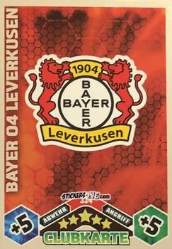 Cromo Bayer 04 Leverkusen - German Football Bundesliga 2010-2011. Match Attax n. 334 - Topps