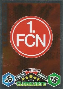 Figurina 1.FC Nürnberg - German Football Bundesliga 2010-2011. Match Attax n. 338 - Topps