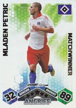Cromo Mladen Petric - German Football Bundesliga 2010-2011. Match Attax n. 356 - Topps