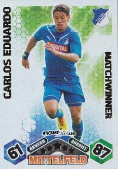 Cromo Carlos Eduardo - German Football Bundesliga 2010-2011. Match Attax n. 361 - Topps