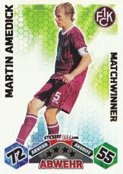 Sticker Martin Amedick - German Football Bundesliga 2010-2011. Match Attax n. 364 - Topps