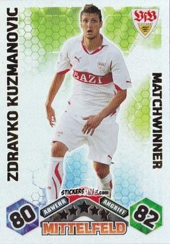 Cromo Zdravko Kuzmanovic - German Football Bundesliga 2010-2011. Match Attax n. 392 - Topps