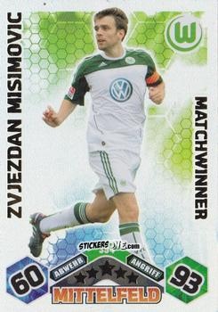 Figurina Zvjezdan Misimovic - German Football Bundesliga 2010-2011. Match Attax n. 394 - Topps