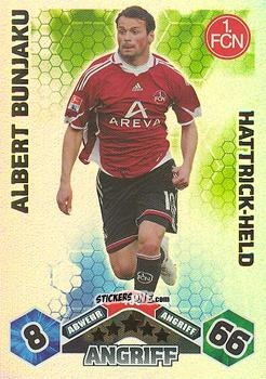 Cromo Albert Bunjaku - German Football Bundesliga 2010-2011. Match Attax n. 403 - Topps