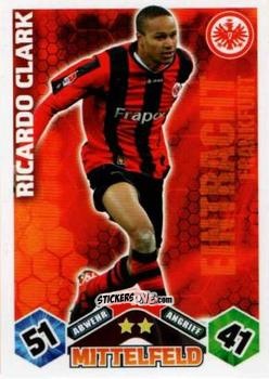 Sticker Ricardo Clark - German Football Bundesliga 2010-2011. Match Attax n. S5 - Topps