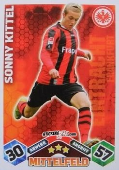 Sticker Sonny Kittel - German Football Bundesliga 2010-2011. Match Attax n. S6 - Topps