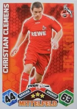 Figurina Christian Clemens - German Football Bundesliga 2010-2011. Match Attax n. S18 - Topps
