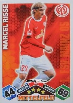 Cromo Marcel Risse - German Football Bundesliga 2010-2011. Match Attax n. S21 - Topps