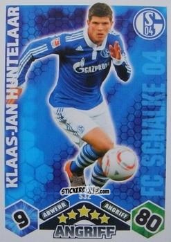 Figurina Klaas-Jan Huntelaar - German Football Bundesliga 2010-2011. Match Attax n. S32 - Topps