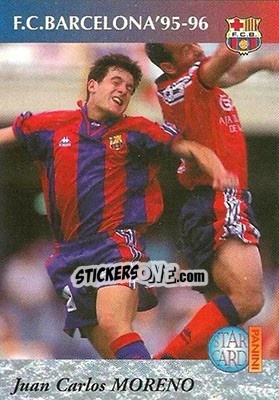 Cromo Moreno - Barça 1990-96 Dream Team n. 51 - Panini
