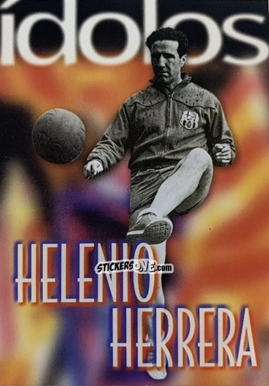 Figurina Helenio Herrera - Barça Centenari 1998-1999 n. 133 - Panini
