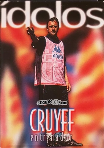 Figurina Cruyff. Entrenador - Barça Centenari 1998-1999 n. 147 - Panini