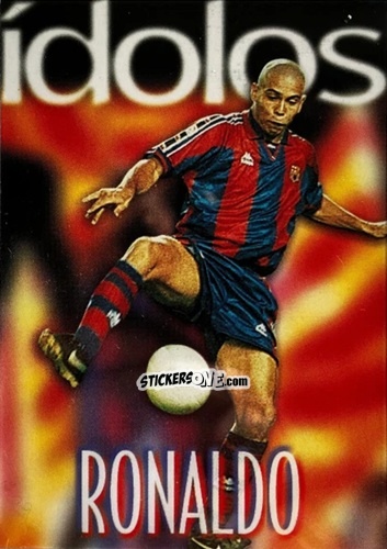Figurina Ronaldo - Barça Centenari 1998-1999 n. 153 - Panini