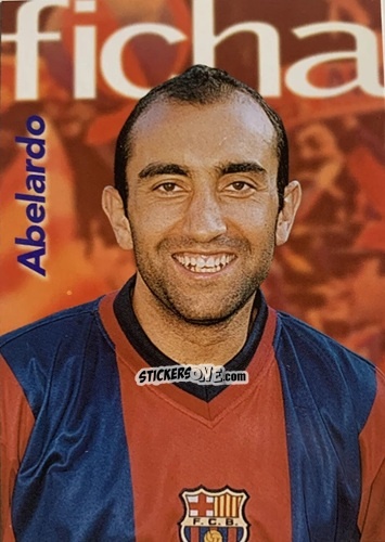 Figurina Abelardo - Barça Centenari 1998-1999 n. 168 - Panini
