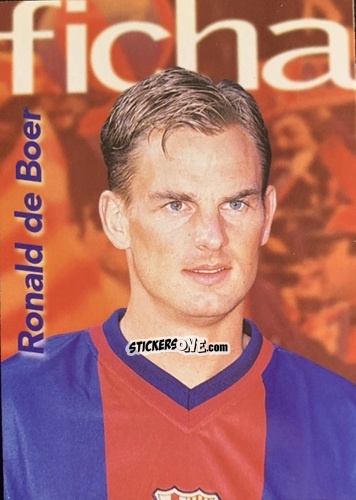 Cromo R. De Boer - Barça Centenari 1998-1999 n. 181 - Panini