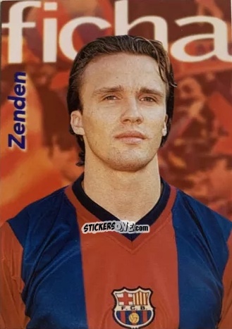 Cromo Zenden - Barça Centenari 1998-1999 n. 186 - Panini