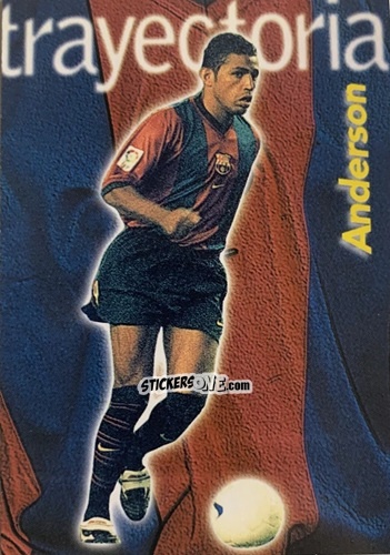 Figurina Anderson - Barça Centenari 1998-1999 n. 199 - Panini