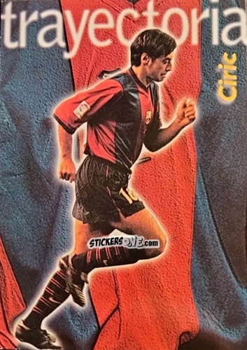 Sticker Ciric - Barça Centenari 1998-1999 n. 206 - Panini