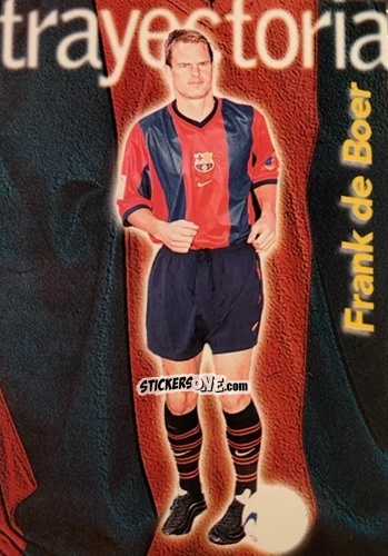 Cromo F. De Boer - Barça Centenari 1998-1999 n. 215 - Panini
