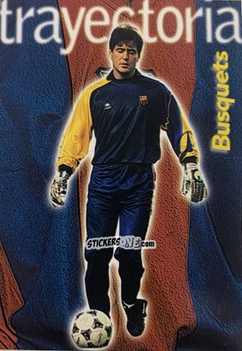 Figurina Busquets - Barça Centenari 1998-1999 n. 216 - Panini