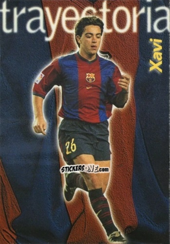 Sticker Xavi - Barça Centenari 1998-1999 n. 217 - Panini