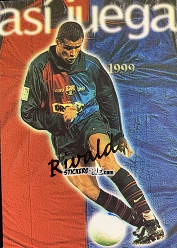 Figurina Rivaldo - Barça Centenari 1998-1999 n. 228 - Panini