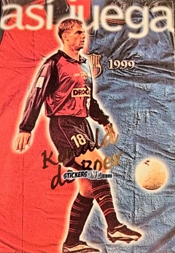Cromo R. De Boer - Barça Centenari 1998-1999 n. 235 - Panini