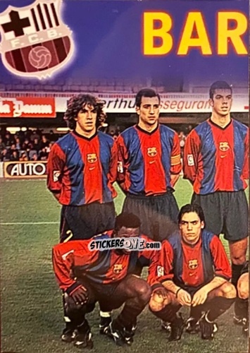 Sticker Barca B - Barça Centenari 1998-1999 n. 245 - Panini