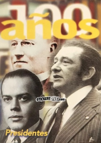 Figurina Presidentes - Barça Centenari 1998-1999 n. 20 - Panini