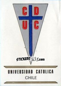 Cromo Universidad Catolica - Badges football clubs n. 62 - Panini
