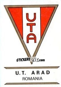 Figurina U.T. Arad - Badges football clubs n. 250 - Panini